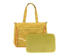 sodeber Sac à bandoulière japonais pour femme en toile pour adolescente et étudiant - Joli sac à main transparent, Reliure en maille jaune B Y-2, Medium