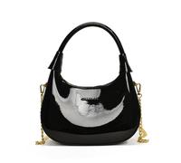 sodeber Sac à bandoulière pour femme avec poignée supérieure - Automne et hiver - Tendance - Chaîne d'aisselles, Noir BK., Medium