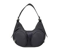 sodeber Sac à bandoulière tendance pour femme en nylon à la mode, fabrication fine et sophistiquée sous les bras, Gris gris, Medium