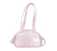 sodeber Sac à bandoulière tendance pour femme - Messagers élégants - En cuir synthétique - Nœuds doux, Lot de 2 chiffons roses, Medium