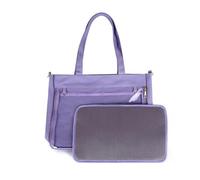 sodeber Sac à bandoulière transparent pour femme, sac à main Ita Bag-JK Lovely Satchels, Pl-2 Pl-2 Panneau de reliure en maille Violet, Medium