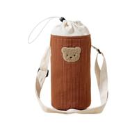 sodeber Sac à biberon facile à transporter avec cordon de serrage pour poussette - Sac de rangement multifonction, Carmin R, M, Classique