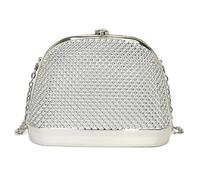 sodeber Sac à main en acrylique en forme de coquillage unique - Accessoire élégant pour femme - Sac de soirée à bandoulière - Réceptions de mariage, Argent S, Medium