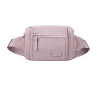 sodeber Sac banane à bandoulière pour femme et fille - Grande capacité - Couleur unie, Violet Pl, M, Western