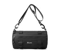 sodeber Sac de poitrine pour homme Sac à dos cylindrique rond à bandoulière pour homme