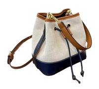 sodeber Sac seau tendance pour femme élégant et PU avec bandoulière réglable, convient pour un usage quotidien et voyage, Deep Blue Db, Medium