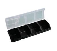 sodeber Screw Storage Bin Multiple Compartment Organization Box for Screws Small Parts Hardware Jewelry Case Multi Compartment Tool Case