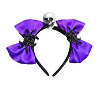 sodeber Serre-tête avec nœuds - Accessoire de cosplay - Avec araignées - Pour garçons et filles