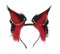 sodeber Serre-tête électrique en forme d'oreille avec pendentif pour bijoux, cosplay, fête, couvre-chefs pour adolescents et adultes