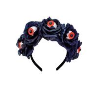 sodeber Serre-tête en forme de boule oculaire sanglante pour fille, sorcière, bal masqué, Halloween, fête de mariée