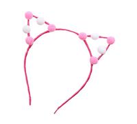 sodeber Serre-tête en forme d'oreille pour enfants avec pompons, décoration de cheveux, carnavals, spectacles, diffusion en direct