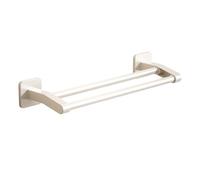 sodeber Stick on Bathroom Towel Rack Strong Load-bearing Towels Storage Hanger Wall Mount Space Saving Organiser Strong Grip Bathroom Shelf