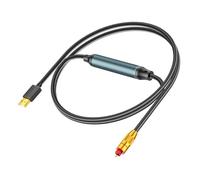 sodeber USB to Optical Sound Adapter Converters Cable SPDIF Port Connection USB to Fiber for Computer Laptop Fiber SPDIF Converters