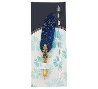 sodeber Vintage Dip Pen for Beginner Antique Set with 5 Replacement Tips for Kid Adult Writing Art Drawing Dip Pen Set