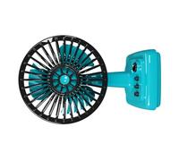 sodeber Vintage Metal Desktop Fan USB Power 3 Speed Adjustable Cooling for Home Office Metal Alloy Desk