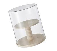sodeber Vitrine rotative pour figurines de collection - Multicouche - Transparents - Anti-poussière - Modèles d'anime - Étagère réglable