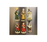 SODEF Aimant de Réfrigérateur Série Sultans Ottomans - Décoration Traditionnelle Colorée avec Kanuni, Fatih, Murat et Janissaires - Multicolore, Taille Unique