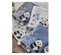 SODEF Set de 4 Serviettes Invité Brodées et à Franges 50x90 cm en Coton - Multicolore, Douces et Décoratives, Idéales pour la Salle de Bain - Multicolore