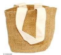 Sodertex Pot Toile x 10, Sac À Fleur en Jute, petit