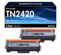 SODFACE TN2420 TN2410 Toner Compatible avec Brother TN2420 TN2410 pour Toner Brother MFC L2710DW MFC-L2710DW MFC-L2710DN HL-L2350DW DCP-L2530DW HL-L2375DW MFC-L2750DW MFC-L2730DW