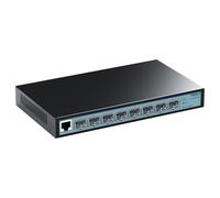 SODOLA Switch 10Gb Ethernet 8 Ports , 8X 10Gbps SFP+, commutateur géré L3, agrégation de Liens, VLAN, QoS, IGMP, sans Ventilateur, Montage Mural (Ports SFP Uniquement, émetteur-récepteur Non Inclus)
