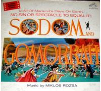 SODOM and GOMORRAH-1963 SCORE LP RECORD.