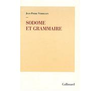 Sodome et grammaire