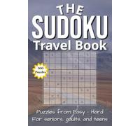 Soduku books for Adults: Pocket Sudoku Book for Adults: 300 Puzzles with Solutions. Easy, Medium, and Hard Challenges all included - Travel Size 6x9. ... Gift for Sudoku Lovers (Comfort Puzzle Books)