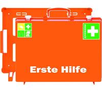 SÖHNGEN® 0301155 Mallette de premiers secours MT-CD norme industrielle orange - Remplissage standard DIN 13169