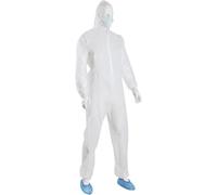 Söhngen 1005179 SET de protection jetable avec combinaison Taille du vêtement: XXL blanc