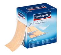 Söhngen 1009284 Hansaplast pansement hypoallergénique Soft 5 m x 6 cm