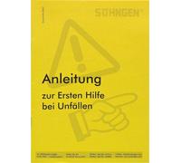 SÖHNGEN Instructions Premiers Secours Forme de cahier 8001004 selon BGI 503