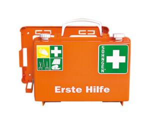 SÖHNGEN Mallette de premiers secours Söhngen DIN13157 260x170x110 env.mm, plastique ABS orange Quantité:1
