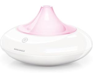 Soehnle Aroma Diffuser Ravenna, Diffuseur de parfum avec technique de nébulisation par ultrasons, Nébuliseur à éclairage alternant à LED avec réservoir de 80 ml, diffuseur d’huiles parfumées