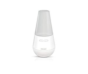 Soehnle Aroma Diffuser Valencia, Diffuseur de parfum avec technique de nébulisation par ultrasons, Nébuliseur à éclairage LED bleu clair avec réservoir de 100 ml, Diffuseur d’huiles parfumées