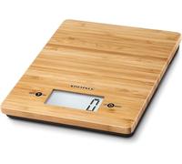 Soehnle Balance de cuisine numérique Bamboo – bambou véritable, pèse jusqu'à 5 kg, très précise