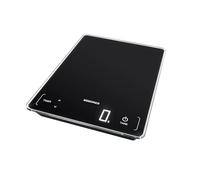 Soehnle Page Profi 100 Balance de cuisine multifonctions compacte & élégante, balance culinaire précision 1 g, pèse aliment jusqu'à 15 kg - noir