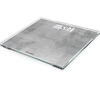 Soehnle Style Sense Compact 300 Concrete, Balance pèse personne avec large écran LCD, Pèse-personne numérique supportant jusqu’à 180 kg, Balance digitale design extra plat de 2 cm, grande stabilité