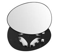 Soekodu Verre de Rétroviseur Compatible avec Mini Cooper 2007-2011, Compatible avec Mini Countryman R60 2010-2015, Verre de Rétroviseur Hyperbolique Chauffant avec Plaque de Support