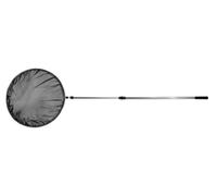 Söll Épuisette Extra-Large Ronde Ø 56 cm en Aluminium de Haute qualité, télescopique de 90-160 cm
