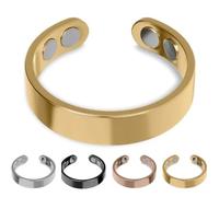 SöMni Bague magnétique pour femme ménopause Réduit le stress et l'anxiété Améliore la qualité du sommeil Favorise la combustion des graisses et la guérison naturelle Thérapie magnétique réglable, @2