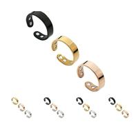SöMni Bague magnétique pour femme ménopause Réduit le stress et l'anxiété Améliore la qualité du sommeil Favorise la combustion des graisses et la guérison naturelle Thérapie magnétique réglable, @8