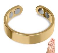 Sömni Bague Sömni pour femme ménopause Bague magnétique pour femme, relaxation et bien-être, soutient l'équilibre intérieur, accessoire élégant, réglable et doux pour la peau, acier inoxydable zinc