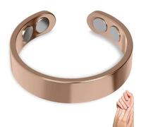 Sömni Bague Sömni pour femme ménopause Bague magnétique pour femme, relaxation et bien-être, soutient l'équilibre intérieur, accessoire élégant, réglable et doux pour la peau, acier inoxydable zinc