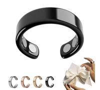 SöMni Bague SöMni pour femme ménopause, thérapie magnétique réglable, convient pour les hommes et les femmes, perte de poids, relaxation, soulagement de la fatigue, Acier inoxydable de zinc (brillance