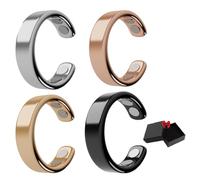 SöMni Bague SöMni pour femme ménopause, thérapie magnétique réglable, convient pour les hommes et les femmes, perte de poids, relaxation, soulagement de la fatigue, Acier inoxydable de zinc (brillance