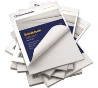 Soennecken Bloc-notes 1382 DIN A4 70g sans bois 50feuilles quadrillées blanc