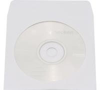 Soennecken CD/DVD pochette 03750 mF papier blanc 100 pcs/paquet