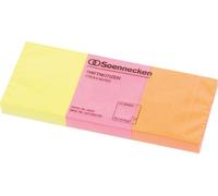 Soennecken Papillons adhésifs 5837 50x40mm fluo 3x100feuilles 3 pcs/paquet