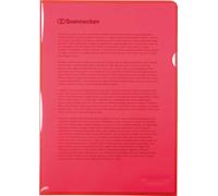 Soennecken Pochette transparente 1468 DIN A4 PP rouge 50 pcs/paquet